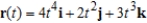 Find   given the following vector function. ​   ​ A)    ​ B)    ​ C)    ​ D)    ​ E)    ​