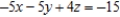 Find the distance between the point   and the plane   . A)    B)    C)    D)    E)   
