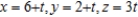 Two insects are crawling along different lines in three-space. At time t (in minutes) , the first insect is at the point   where   . Also, at time t, the second insect is at the point   where   . Assume distances are given in inches. Find the distance between the two insects at time   . Round your answer to two decimal places. A)    inches B)    inches C)    inches D)    inches E)    inches