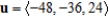 Find a unit vector that is orthogonal to both   and   . A)    B)    C)    D)    E)   