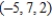 Find the set of parametric equations of the line through the point   that is parallel to the line   and   . ​ A)    B)    C)    D)    E)   