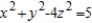 Find an equation in spherical coordinates for the equation given in rectangular coordinates. ​   ​ A)    ​ B)    ​ C)    ​ D)    ​ E)    ​