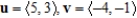 Find the angle between the vectors for u and v given below.   A)    B)    C)    D)    E)   