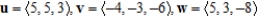 Use the triple scalar product to find the volume of the parallelepiped having adjacent edges given by the vectors ​   ​ A)    B)    C)    D)    E)   