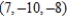 Given the vector v and its initial point find the terminal point of the vector.   , initial point   A)    B)    C)    D)    E)   