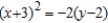 Match the equation with its graph.   A)    B)    C)    D)    E)   