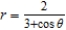 Find the eccentricity and distance from the pole to the directrix of the conic. Then sketch and identify the graph. Use a graphing utility to confirm your results.   A)  eccentricity:   distance from pole to directrix:   The graph is an ellipse.   B)  eccentricity:   distance from pole to directrix:   The graph is an ellipse.   C)  eccentricity:   distance from pole to directrix:   The graph is an ellipse.   D)  eccentricity:   distance from pole to directrix:   The graph is a hyperbola.   E)  eccentricity:   distance from pole to directrix:   The graph is a hyperbola.  