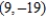 Use the result,  the set of parametric equations for the ellipse is     to find a set of parametric equations for the ellipse with vertices   and   and with foci at   and   . ​ A)    B)    C)    D)    E)   
