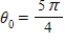 Determine two coterminal angles in radian measure (one positive and one negative)  for the angle. ​   ​ Where   . ​ A)    B)    C)    D)    E)   