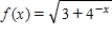 Find the domain of the function   . ​ A)    B)    C)    D)    E)   
