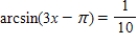 Solve the following equation for   . ​   ​ A)    B)    C)    D)    E)   