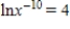 Solve the following equation for x. ​   ​ A)    B)    C)    D)    E)   