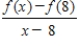 Let   . Then simplify the expression   . ​ A)  -1 B)  -2 C)  3 D)  -5 E)  undefined