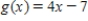 Use the functions   and   to find the function   . ​ A)    B)    C)    D)    E)   