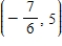 Find the coordinates of a second point on the graph of a function f if the given point   is on the graph and the function is odd. ​ A)    B)    C)    D)    E)   