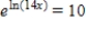 Solve the following equation for x. ​   ​ A)    B)    C)    D)    E)   