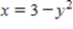Sketch the graph of the equation: ​   ​ A)    B)    C)    D)    E)   
