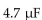 What is one time constant of a   capacitor in series with a   resistor? A) 1.03 ms B) 103 ms C) 0.103 ms D) 10.3 ms