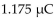 What is the capacitance that stores   of charge and drops 25 V? A)    B)    C)    D)   