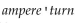 <strong>An is a unit of ________.</strong> A)magnetomotive force (mmf) B)permeability C)reactance D)resistance