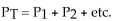 One Ohmʹs law formula   can be used to solve for total power in: A) series-parallel circuits. B) series circuits. C) parallel circuits. D) all of these.