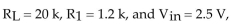    -Refer to Figure 20-1 (b) . If   the current thru the load   Figure 20-2 would be: A) 227 μA. B) 227 mA. C) 22.7 mA. D) 22.7 μA.