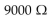    -What is the reflected resistance seen by the primary in Figure 14-1 if the turns ratio is 3:1 and   is 240 mA? A)    B)    C)    D)   