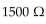    -What is the reflected resistance seen by the primary in Figure 14-1 if the turns ratio is 3:1 and   is 240 mA? A)    B)    C)    D)   