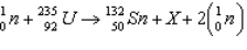 In the reaction   , what is the mass number and atomic number of the product designated by X? A) 102, 42 B) 101, 42 C) 102, 44 D) not given