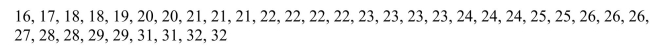 SCENARIO 3-4 The ordered array below represents the number of cargo manifests approved by customs inspectors of the Port of New York in a sample of 35 days:   Note: For this sample, the sum of the values is 838, and the sum of the squared differences between each value and the mean is 619.89. -Referring to Scenario 3-4, the arithmetic mean of the customs data is ________.