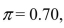 If n = 10 and   then the standard deviation of the binomial distribution is A) 0.07 B) 1.45 C) 7.00 D) 14.29