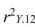 The coefficient of multiple determination   measures the proportion of variation in Y that is explained by   and  