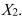 An interaction term in a multiple regression model may be used when the relationship between   and Y changes for differing values of  