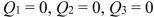 SCENARIO 16-14 A contractor developed a multiplicative time-series model to forecast the number of contracts in future quarters, using quarterly data on number of contracts during the 3-year period from 2011 to 2013.The following is the resulting regression equation:   where   is the estimated number of contracts in a quarter. X is the coded quarterly value with X = 0 in the first quarter of 2011.   is a dummy variable equal to 1 in the first quarter of a year and 0 otherwise. Q   is a dummy variable equal to 1 in the second quarter of a year and 0 otherwise.   is a dummy variable equal to 1 in the third quarter of a year and 0 otherwise. -Referring to Scenario 16-14, to obtain a forecast for the first quarter of 2014 using the model, which of the following sets of values should be used in the regression equation? A) X = 12,   B) X = 12,   C) X = 13, Q   D) X = 13,  