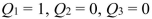 SCENARIO 16-14 A contractor developed a multiplicative time-series model to forecast the number of contracts in future quarters, using quarterly data on number of contracts during the 3-year period from 2011 to 2013.The following is the resulting regression equation:   where   is the estimated number of contracts in a quarter. X is the coded quarterly value with X = 0 in the first quarter of 2011.   is a dummy variable equal to 1 in the first quarter of a year and 0 otherwise. Q   is a dummy variable equal to 1 in the second quarter of a year and 0 otherwise.   is a dummy variable equal to 1 in the third quarter of a year and 0 otherwise. -Referring to Scenario 16-14, to obtain a forecast for the fourth quarter of 2014 using the model, which of the following sets of values should be used in the regression equation? A) X = 15,   B) X = 15,   C) X = 16,   D) X = 16,  