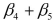 SCENARIO 18-6 A weight-loss clinic wants to use regression analysis to build a model for weight-loss of a client (measured in pounds) .Two variables thought to affect weight-loss are client's length of time on the weight loss program and time of session.These variables are described below: Y = Weight-loss (in pounds)    = Length of time in weight-loss program (in months)    = 1 if morning session, 0 if not   = 1 if afternoon session, 0 if not (Base level = evening session)  Data for 12 clients on a weight-loss program at the clinic were collected and used to fit the interaction model:   Partial output from Microsoft Excel follows:   -Referring to Scenario 18-6, in terms of the   in the model, give the mean change in weight-loss (Y) for every 1 month increase in time in the program (   when attending the morning session. A)    B)    C)    D)   