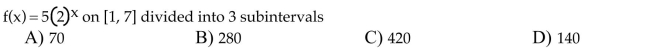 Use a ﬁnite sum to estimate the average value of the function on the given interval by partitioning the interval and evaluating the function at the midpoints of the subintervals.  <div style=padding-top: 35px> 