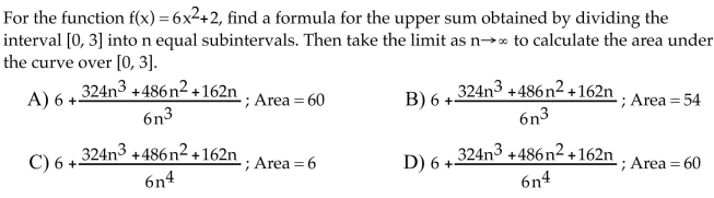 Find the formula and limit as requested.  <div style=padding-top: 35px> 