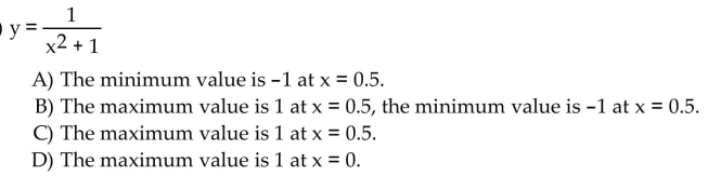Find the extreme values of the function and where they occur.