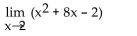 <strong>Find the limit.  </strong> A) does not exist B) 0 C) 18 D) -18 <div style=padding-top: 35px> 
