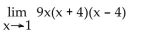 <strong>Find the limit if it exists.  </strong> A) -225 B) -135 C) -81 D) 135 <div style=padding-top: 35px> 