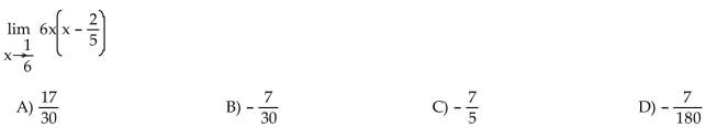 Find the limit if it exists.  <div style=padding-top: 35px> 