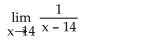 <strong>Find the limit, if it exists.  </strong> A) 14 B) 28 C) Does not exist D) 0 <div style=padding-top: 35px> 