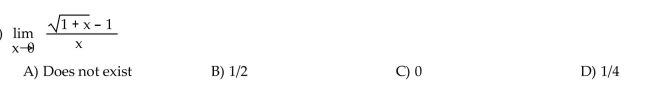 Find the limit, if it exists.  <div style=padding-top: 35px> 