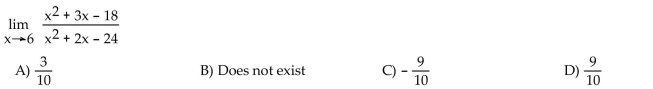 Find the limit, if it exists.  <div style=padding-top: 35px> 