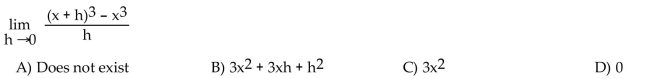 Find the limit, if it exists.  <div style=padding-top: 35px> 
