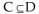 Let A = {1, 3, 5, 7}; B = {5, 6, 7, 8}; C = {5, 8}; D = {2, 5, 8}; and U = {1, 2, 3, 4, 5, 6, 7, 8}. Determine whether the given statement  is true or false. - 
