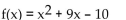 Write an equation for the lowest-degree polynomial function with the graph and intercepts shown in the figure. -  A)    B)    C)    D)   