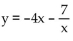 Use the given slope field to graph the particular solutions obtained by letting C = -2, -1, 0, 1, and 2 for the general solution shown. -  A)    B)    C)    D)   