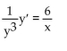 Show that the technique of separation of variables is applicable by writing the differential equation in the form   = g(x) . -  A)    B)    C)    D)   